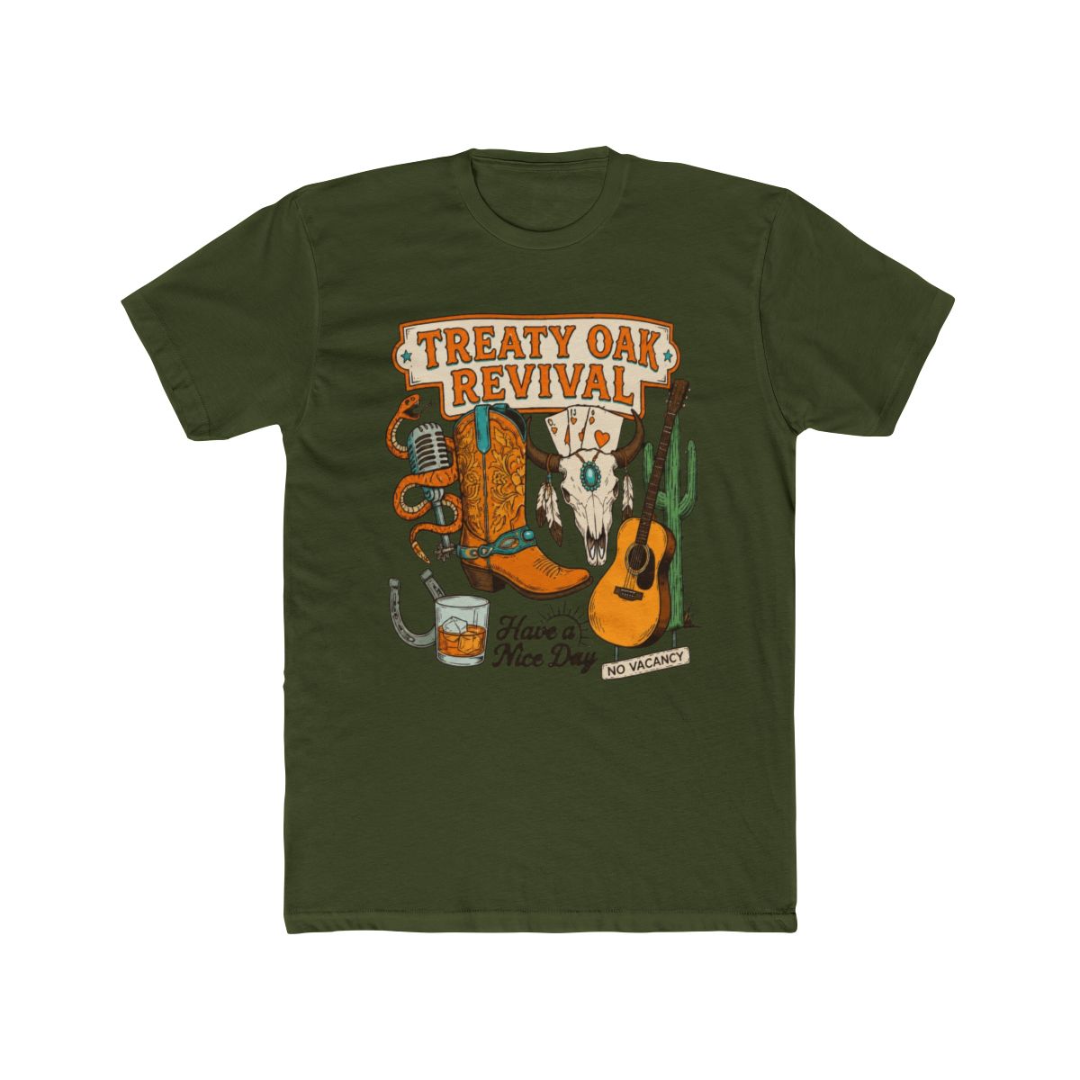 Treaty Oak Revival, Country Music, Vintage Western Cowboy - alternate angle 5, merchandise