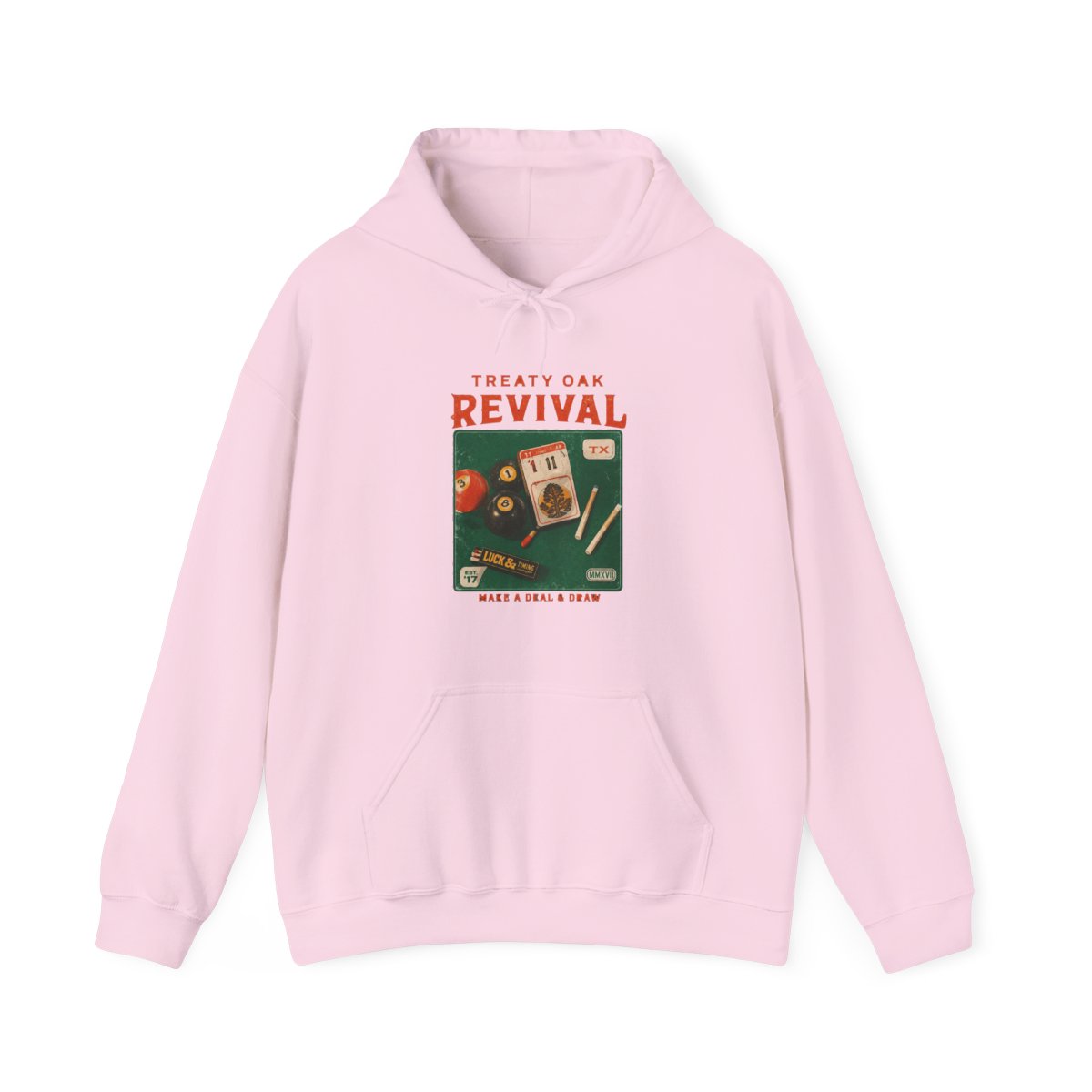 Streetwear Graphic Hoodie | Casual Pullover for Everyday Layering | Treaty Oak Revival