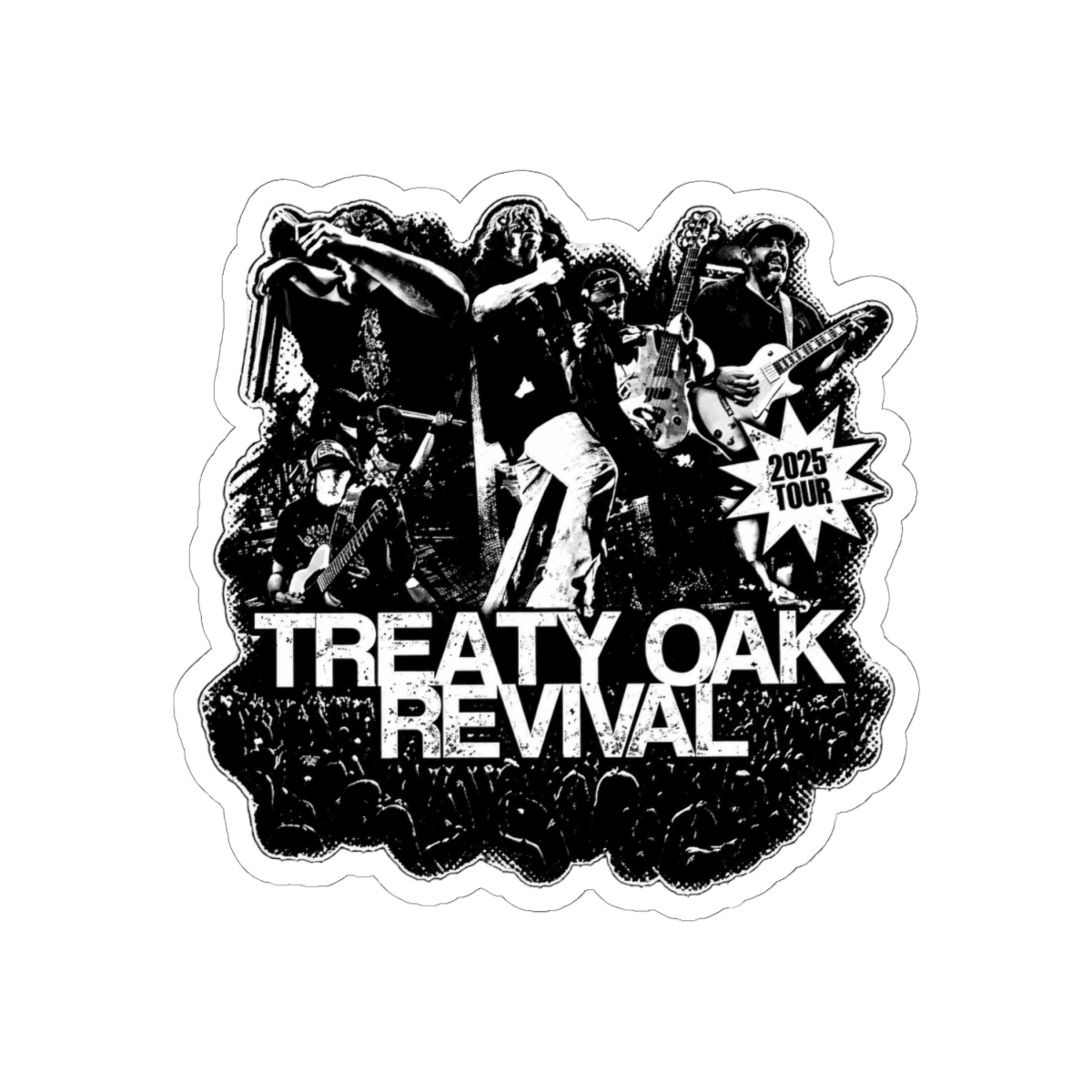 treaty oak revival merch Sticker - alternate angle 1, merchandise
