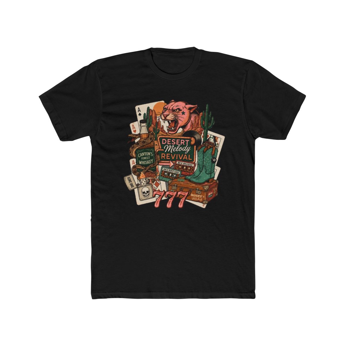 Comfort Colors Treaty Oak Revival Country Music Shirt, Western Cowboy And Cowgirl Tee - alternate angle 3, merchandise