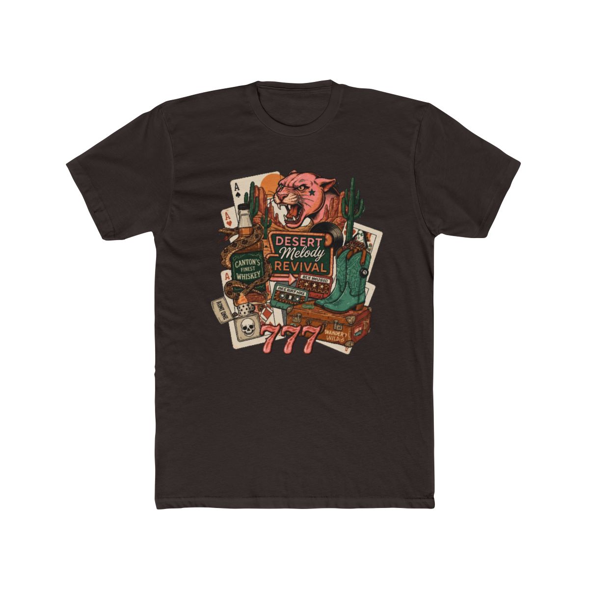 Comfort Colors Treaty Oak Revival Country Music Shirt, Western Cowboy And Cowgirl Tee - alternate angle 2, merchandise