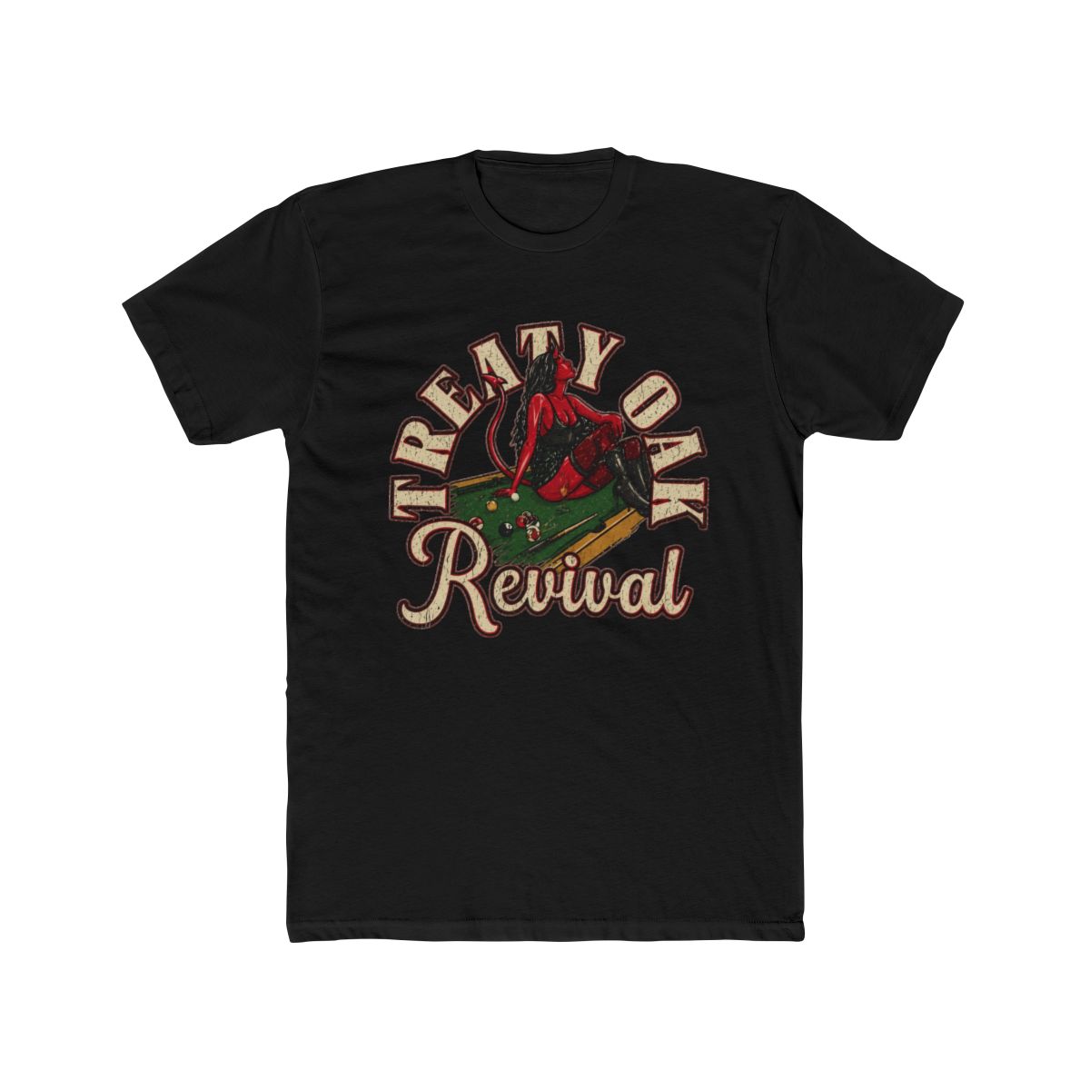 Treaty Oak Revival Retro T Shirt - alternate angle 2, merchandise