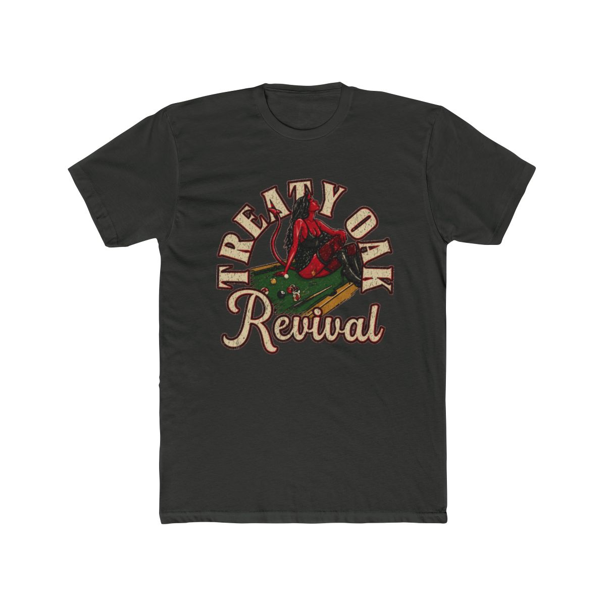 Treaty Oak Revival Retro T Shirt - alternate angle 5, merchandise