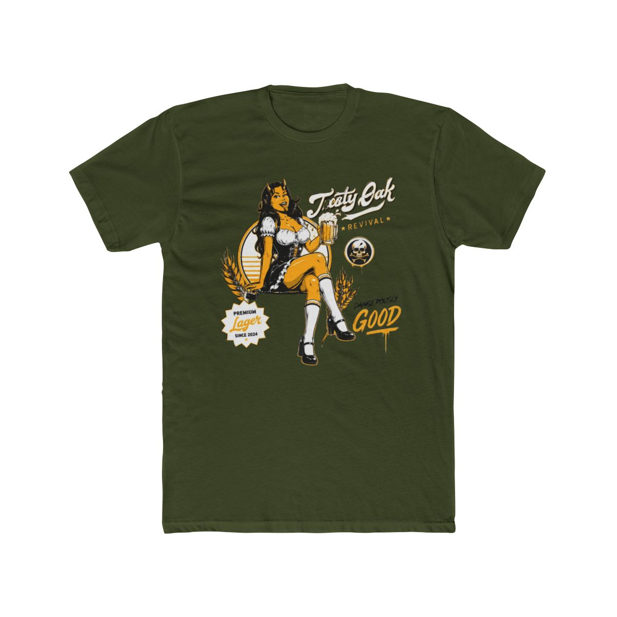 Treaty Oak Revival Vintage Merch T Shirt - alternate angle 4, merchandise