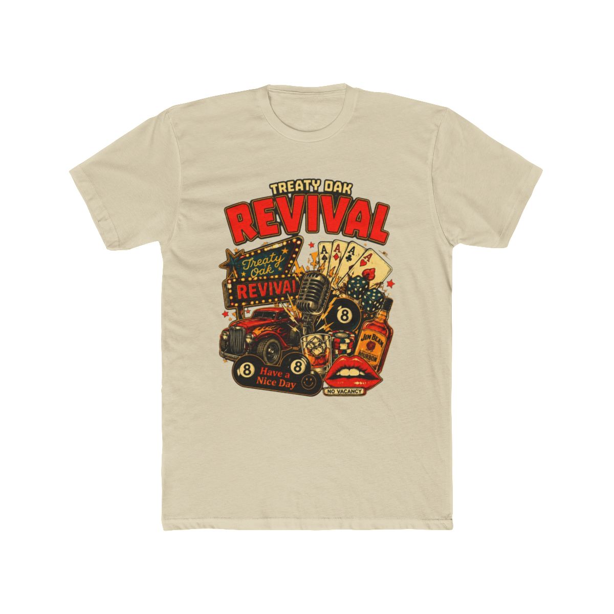 Treaty Oak Revival Vintage T Shirt - alternate angle 4, merchandise