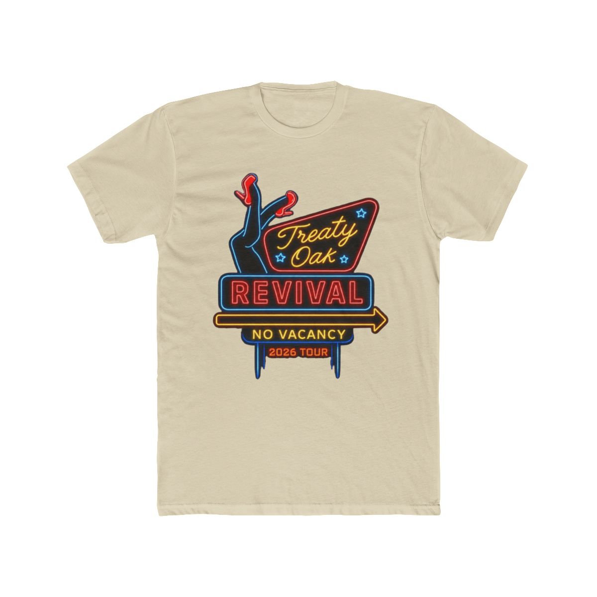 Treaty Oak Revival 2026 West Texas Degenerate Tour T Shirt - alternate angle 4, merchandise