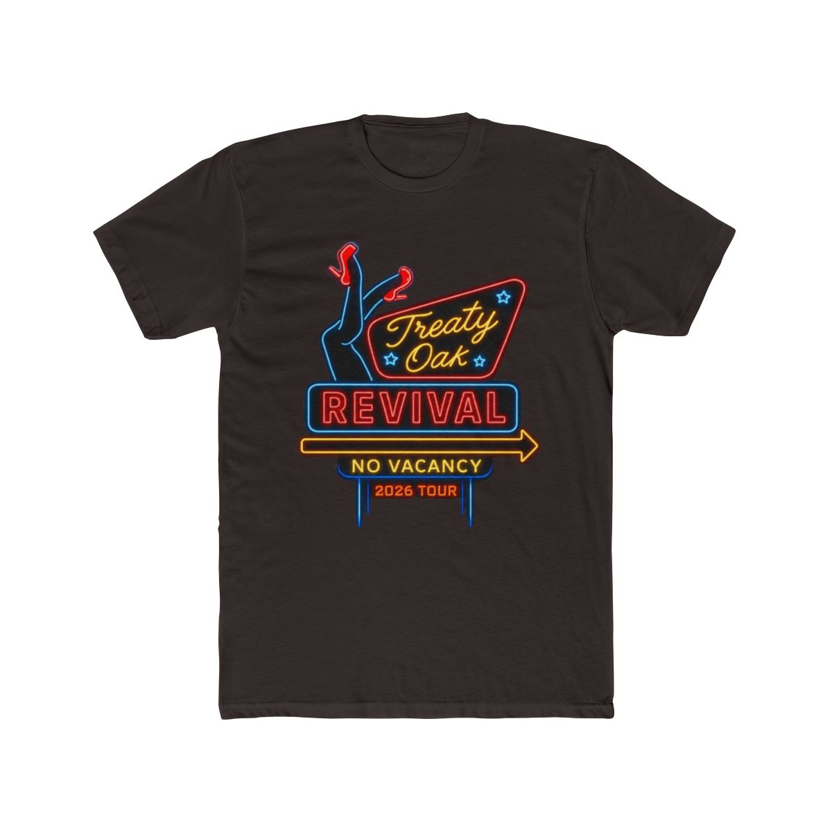 Treaty Oak Revival 2026 West Texas Degenerate Tour T Shirt - alternate angle 3, merchandise