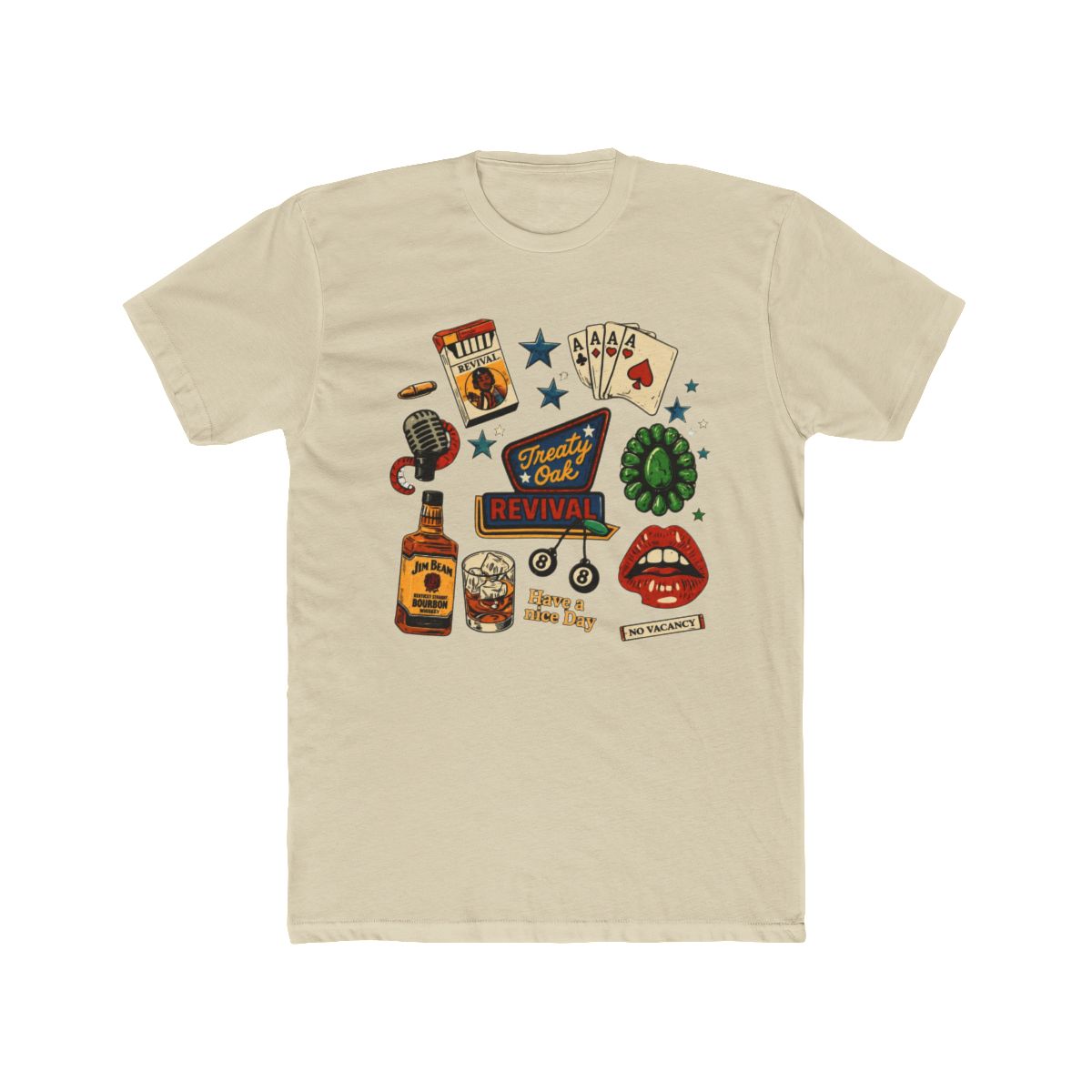 Treaty Oak Revival Vintage Bar T Shirt - alternate angle 4, merchandise