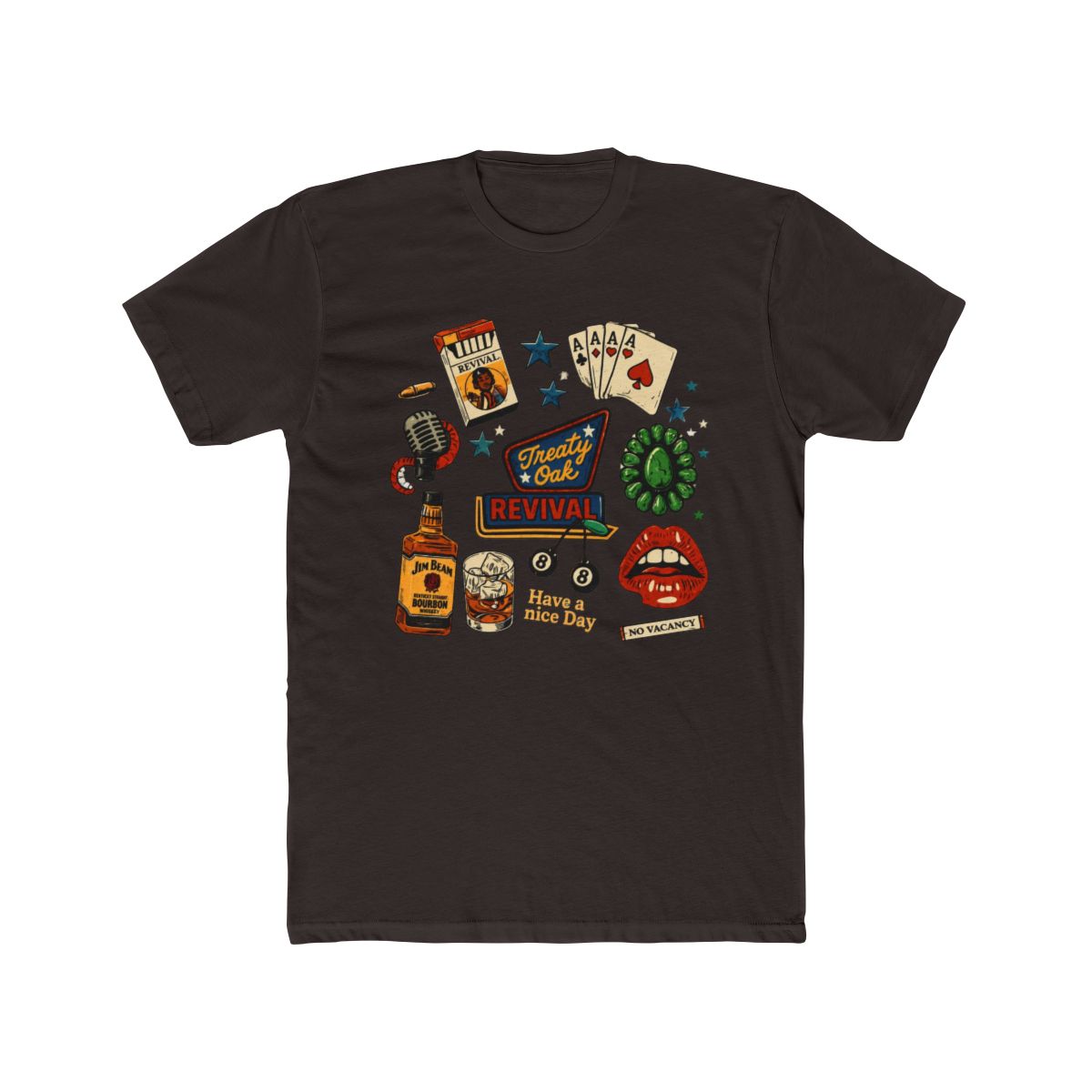 Treaty Oak Revival Vintage Bar T Shirt - alternate angle 3, merchandise