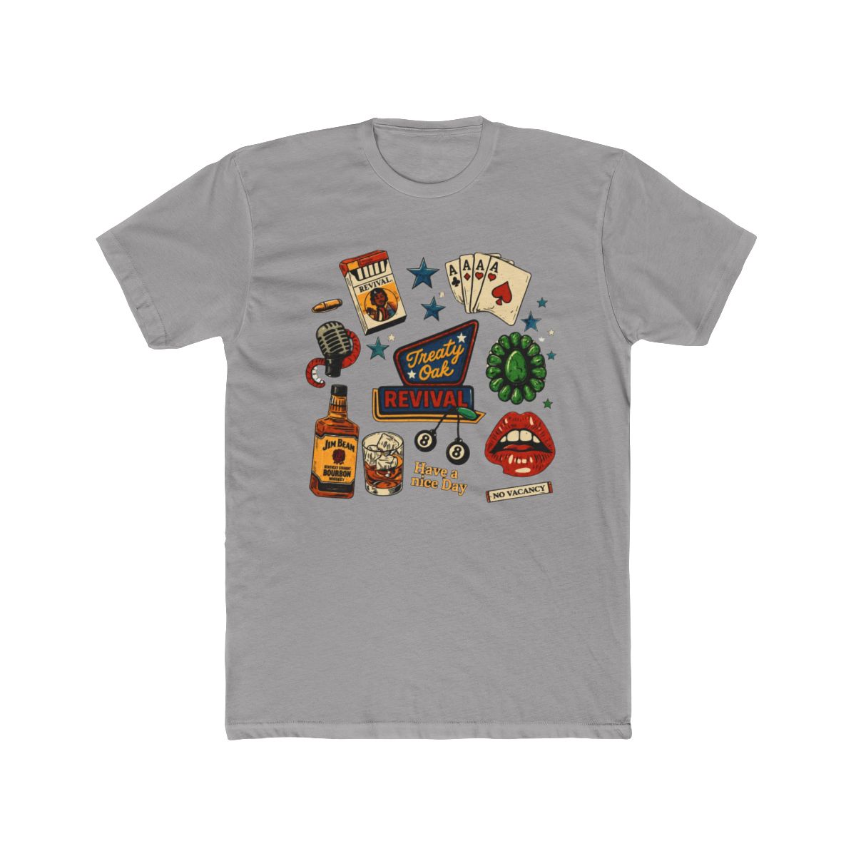 Treaty Oak Revival Vintage Bar T Shirt - alternate angle 2, merchandise