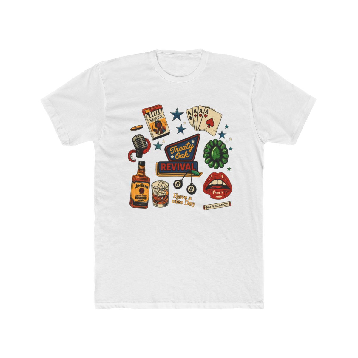 Treaty Oak Revival Vintage Bar T Shirt - Official T-Shirts merchandise