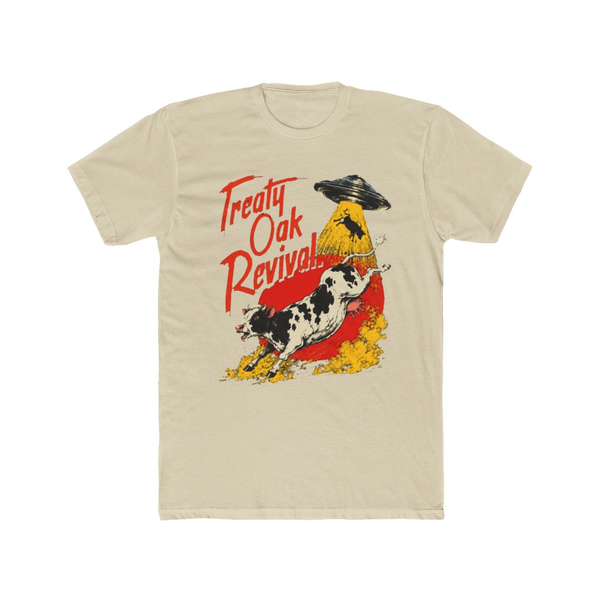 Treaty Oak Revival Retro Vintage Merch T Shirt - alternate angle 4, merchandise