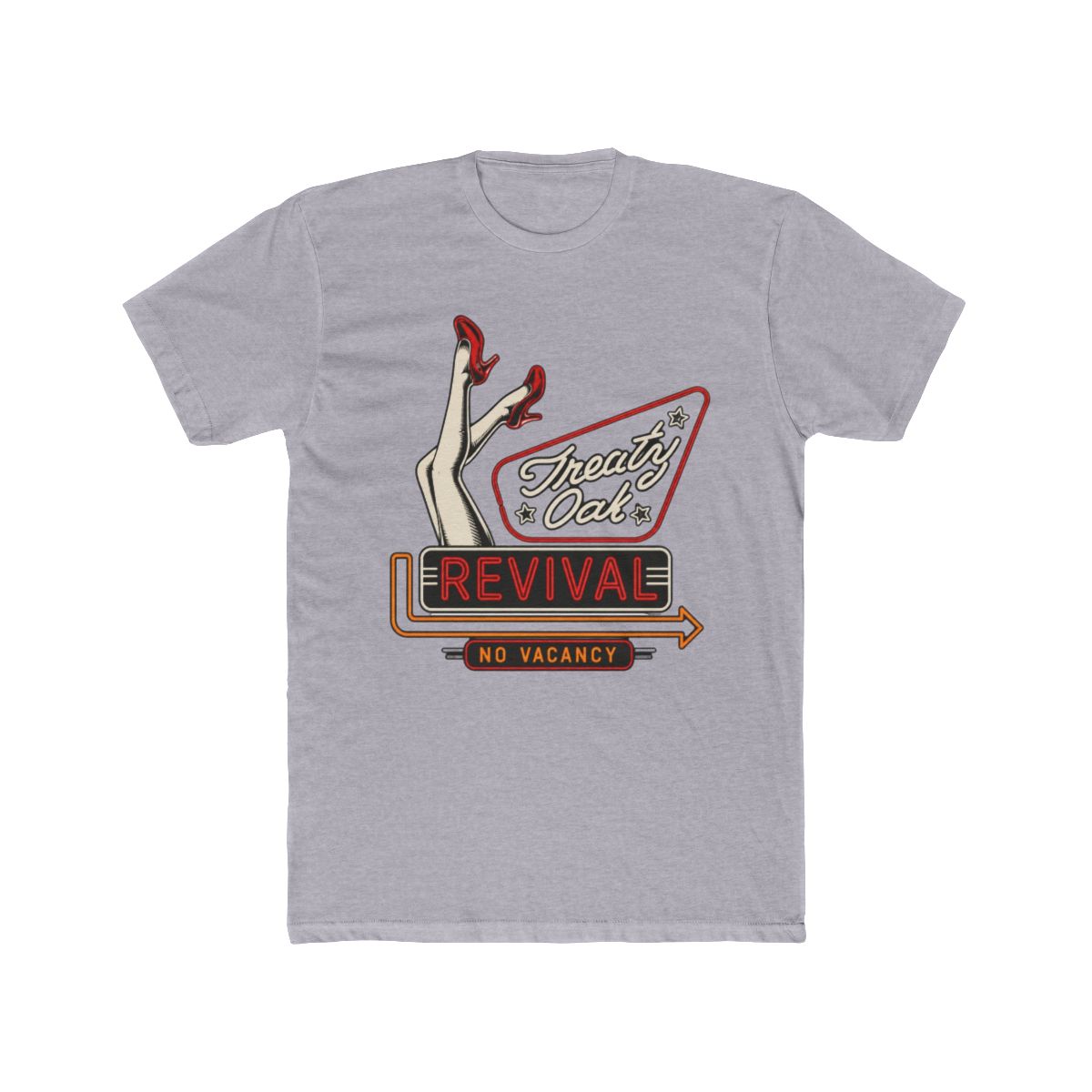 Treaty Oak Revival Vintage Neon Sign T Shirt