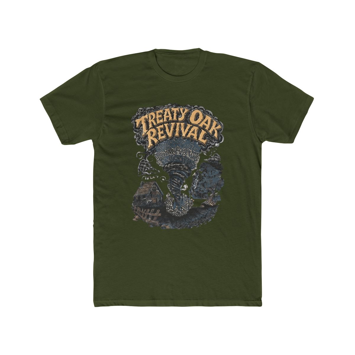 Treaty Oak Revival Merch Classic T Shirt by NathanNTiArts - alternate angle 5, merchandise