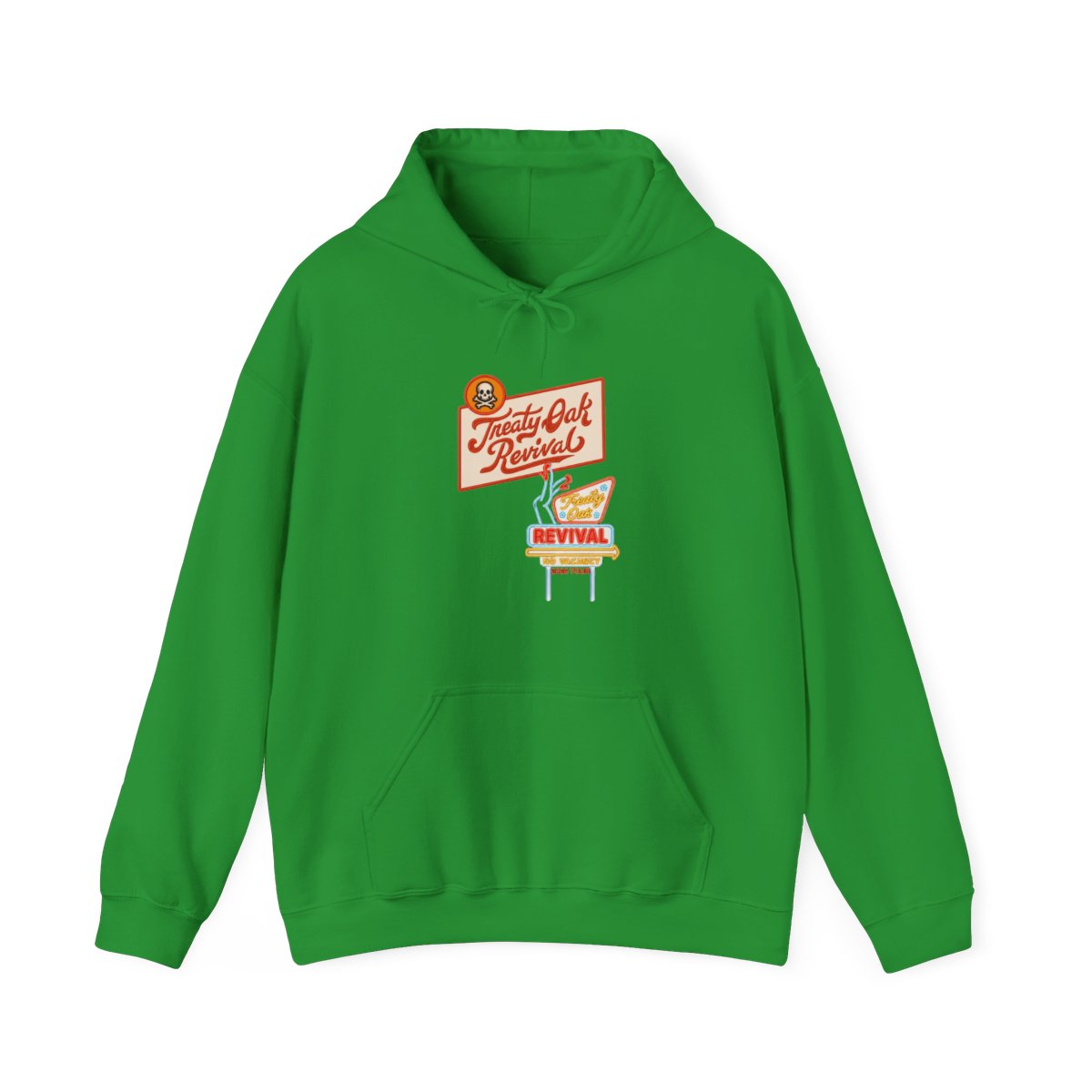 Everyday Streetwear Hoodie | Casual Layering Piece for Outfits | Treaty Oak Revival - alternate angle 5, merchandise