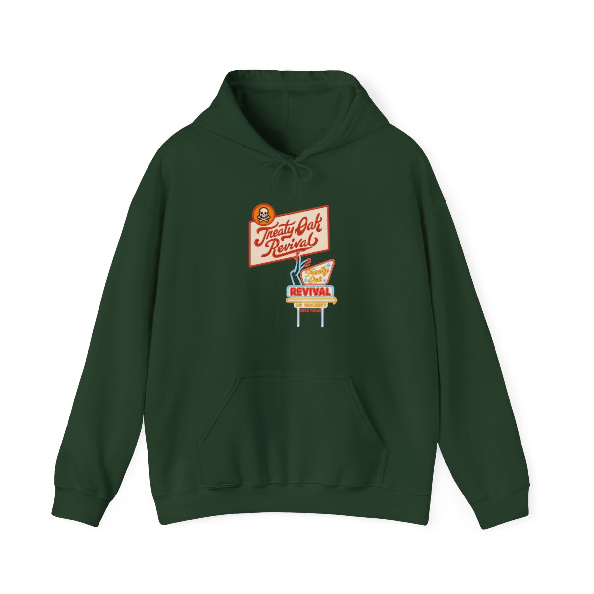 Everyday Streetwear Hoodie | Casual Layering Piece for Outfits | Treaty Oak Revival - alternate angle 4, merchandise