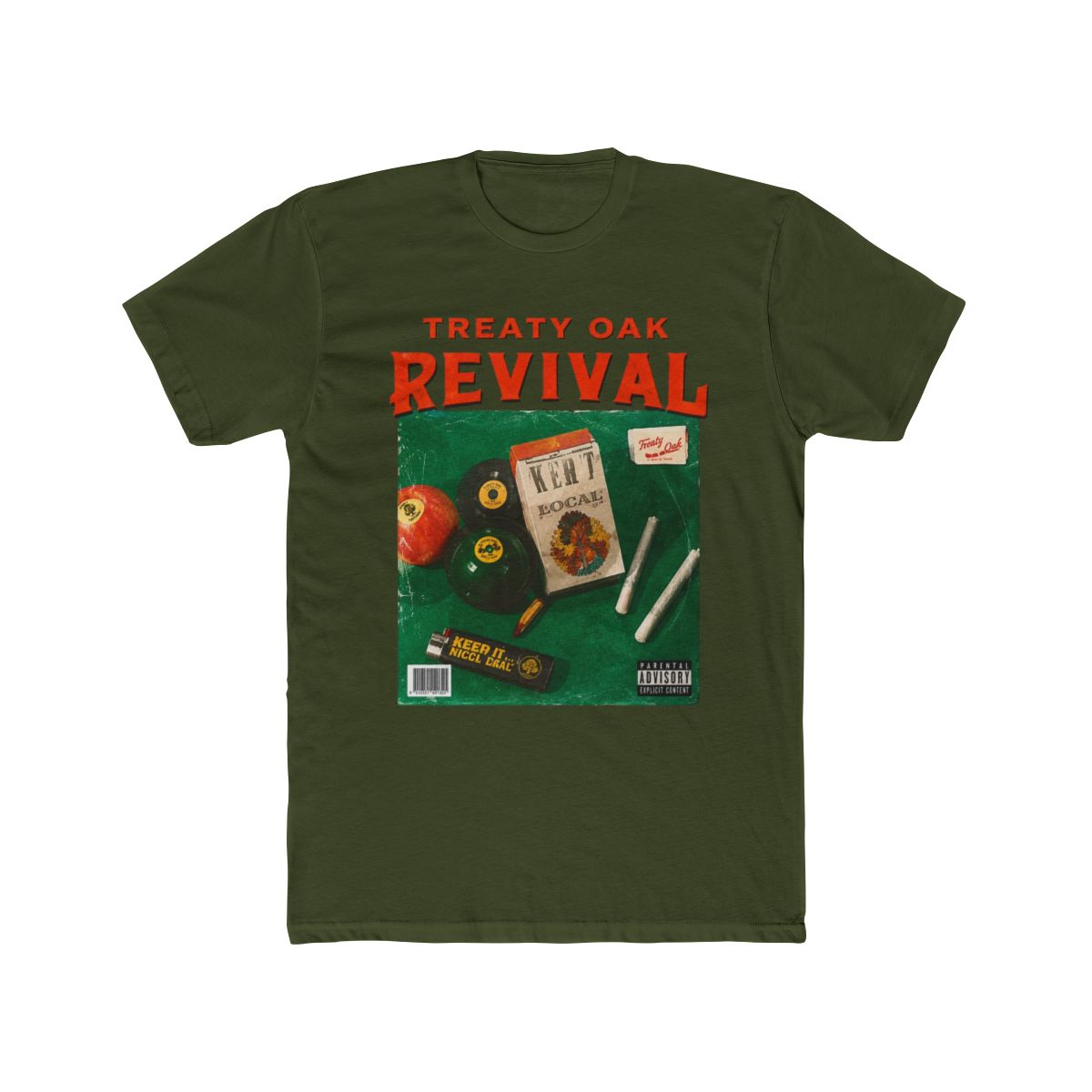Treaty Oak Revival have a nice day Baseball T Shirt - alternate angle 4, merchandise