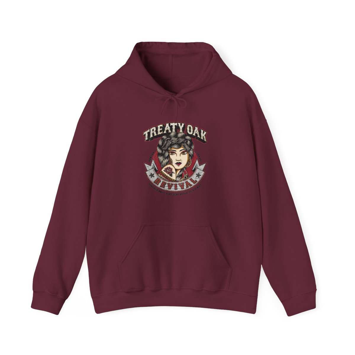 Treaty Oak Revival Merch Hoodie - alternate angle 4, merchandise