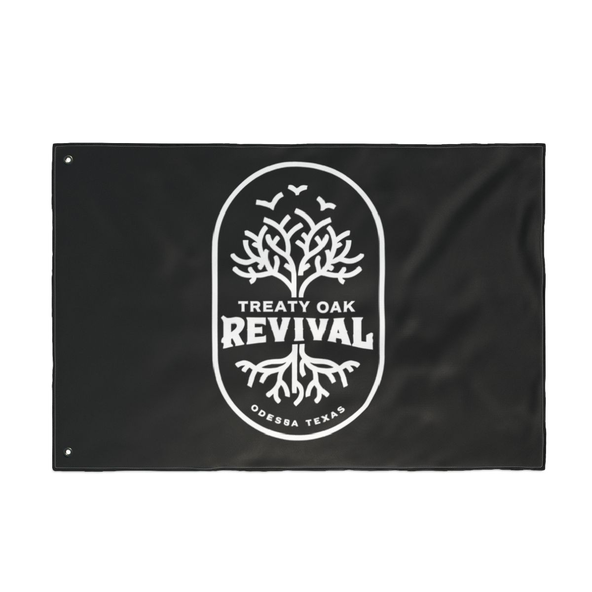 Treaty Oak Revival Flag - alternate angle 2, merchandise